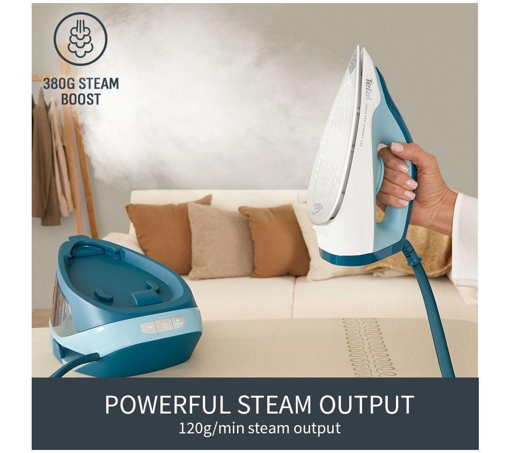 TEFAL Power Pro Compact 200 SV6212G0 Steam Generator Iron - Blue image number 3 of 6