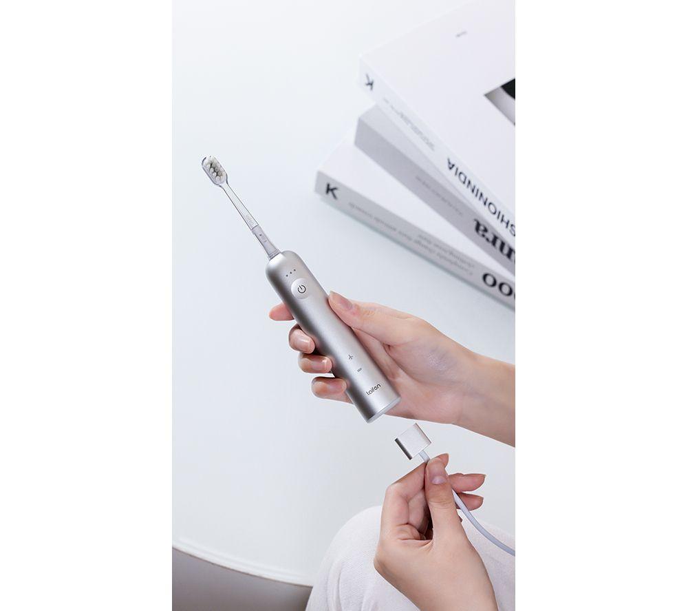 LAIFEN Wave Pro Electric Toothbrush - Silver image number 4 of 16