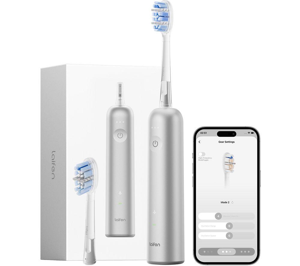 LAIFEN Wave Pro Electric Toothbrush - Silver image number 13 of 16