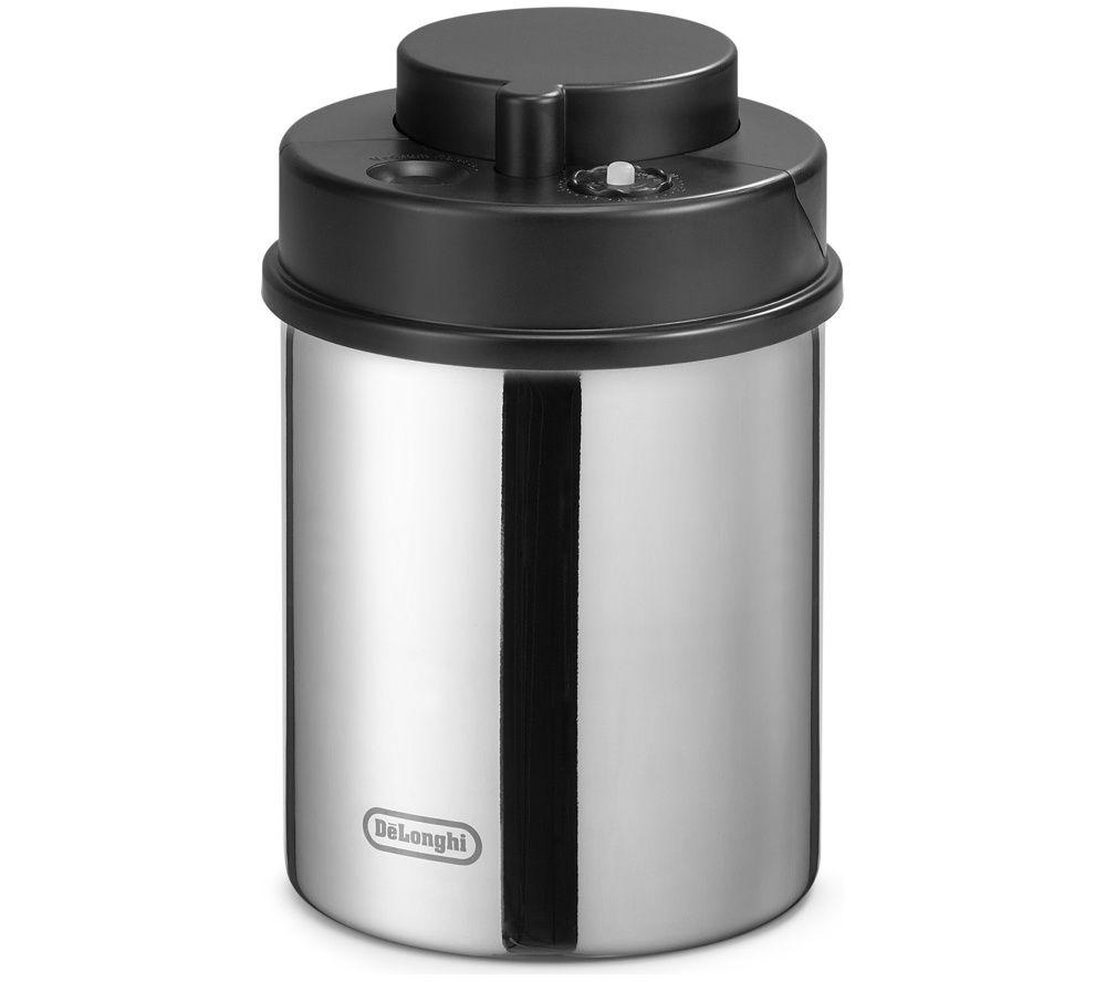 DELONGHI DLSC063 Vacuum Coffee Canister - Stainless Steel
