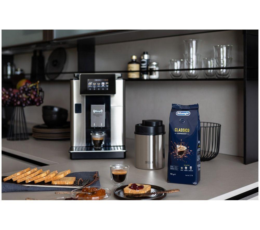 DELONGHI DLSC063 Vacuum Coffee Canister - Stainless Steel image number 4 of 5