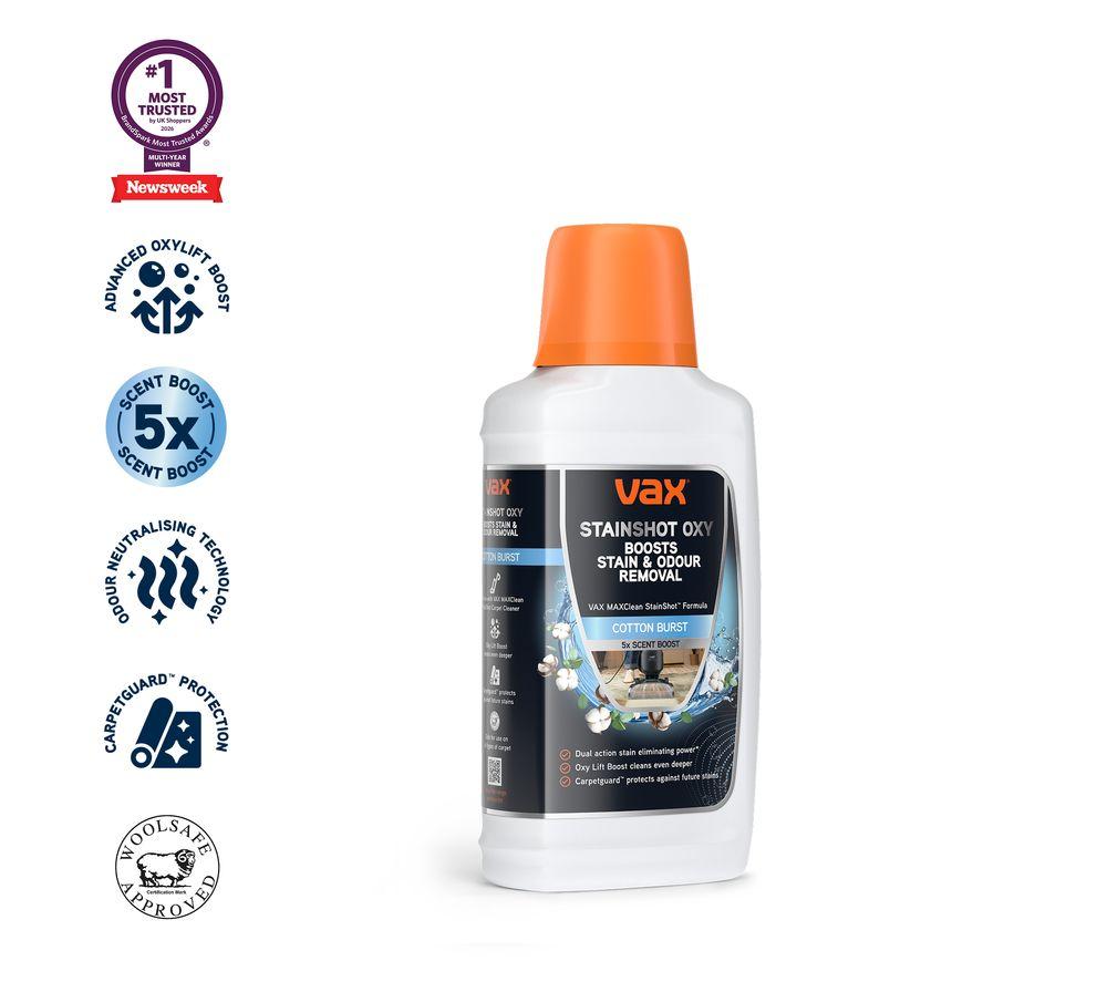 VAX StainShot Oxy Carpet Cleaning Solution - 1 litre image number 2 of 3