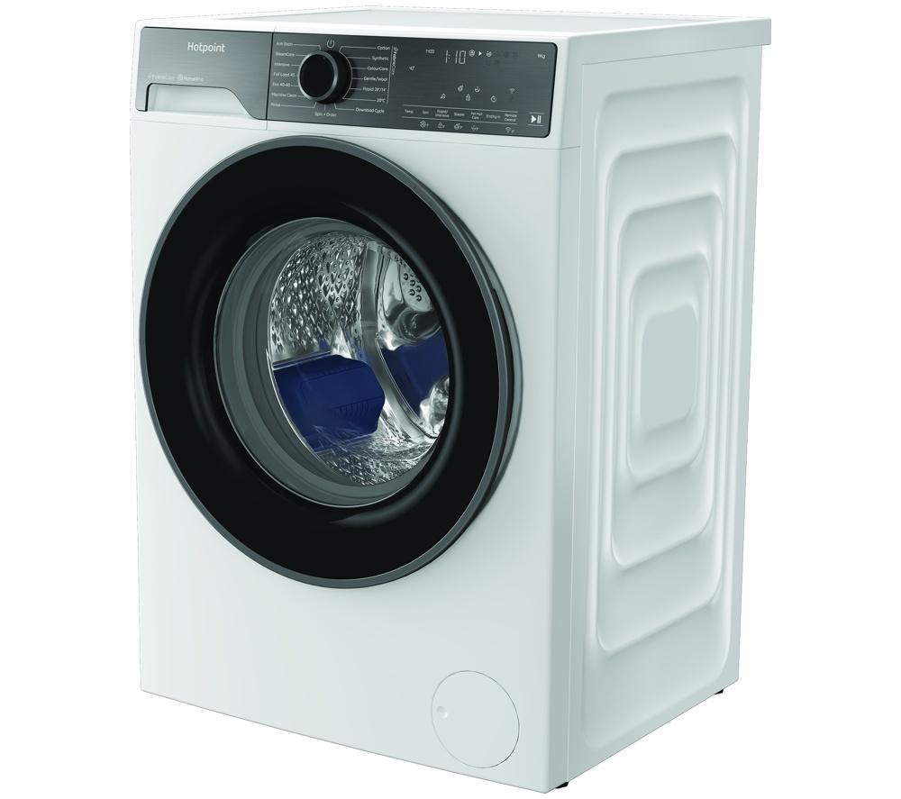 HOTPOINT Fabric Care HB93WWCAREUK WiFi-enabled 9 kg 1400 Spin Washing Machine - White image number 16 of 21