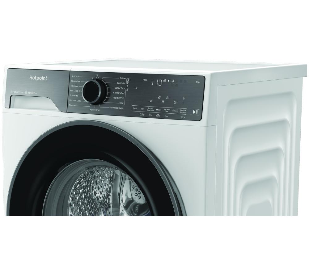 HOTPOINT Fabric Care HB93WWCAREUK WiFi-enabled 9 kg 1400 Spin Washing Machine - White image number 17 of 21