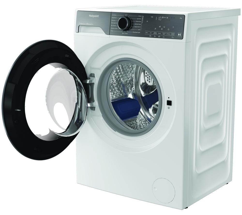 HOTPOINT Fabric Care HB93WWCAREUK WiFi-enabled 9 kg 1400 Spin Washing Machine - White image number 18 of 21