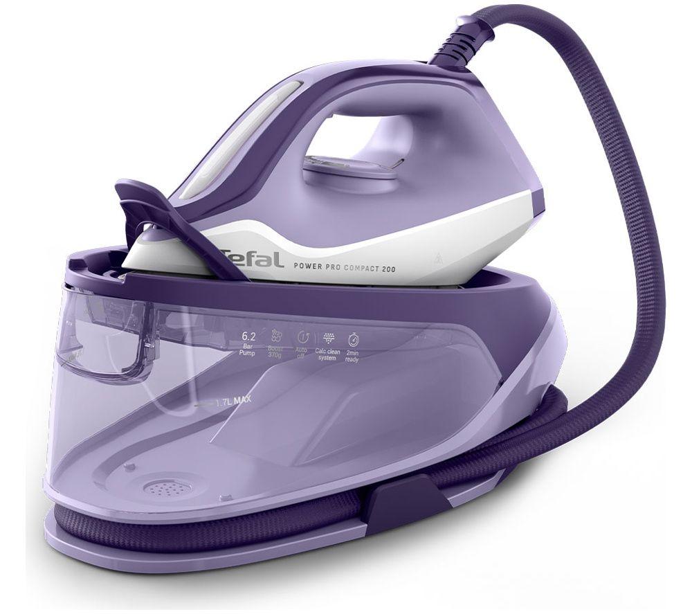 TEFAL Power Pro Compact 200 SV6211G0 Steam Generator Iron - Purple