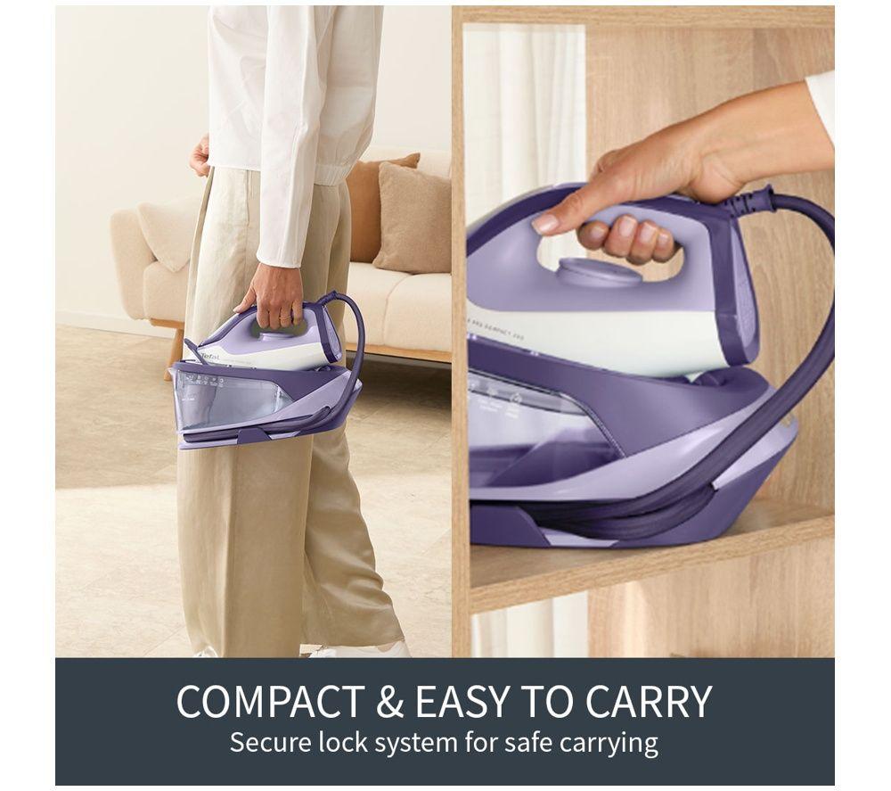 TEFAL Power Pro Compact 200 SV6211G0 Steam Generator Iron - Purple image number 6 of 6