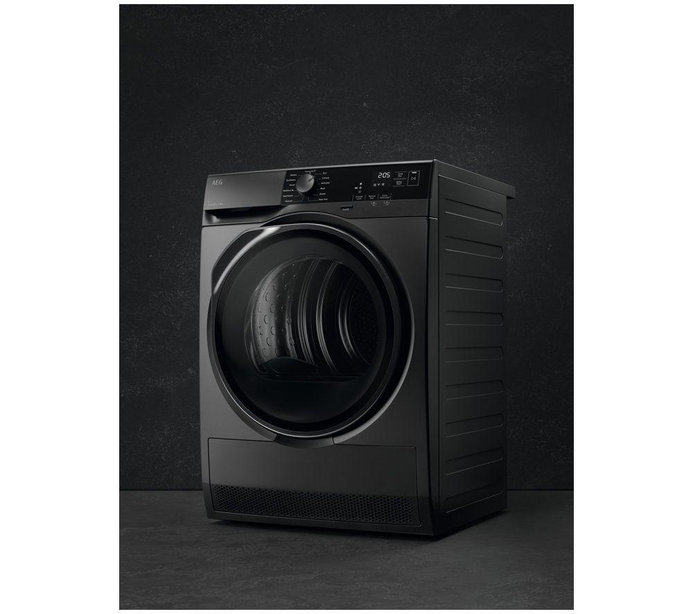AEG TO718AEU4B 8 kg Condenser Tumble Dryer - Onyx image number 2 of 6
