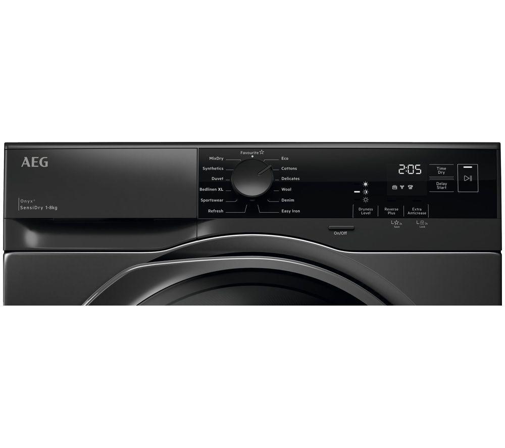 AEG TO718AEU4B 8 kg Condenser Tumble Dryer - Onyx image number 3 of 6