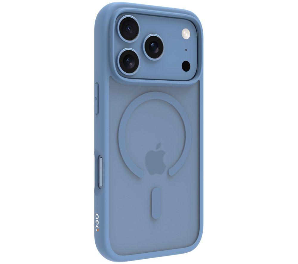 D BRAMANTE Grenen Ultra D3O MS iPhone 18 Pro/17 Pro Case - Clear & Blue image number 3 of 14