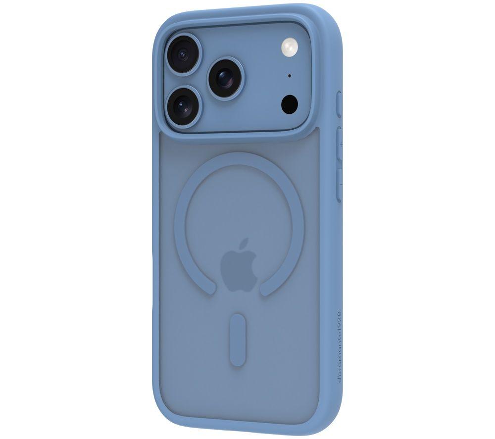 D BRAMANTE Grenen Ultra D3O MS iPhone 18 Pro/17 Pro Case - Clear & Blue image number 4 of 14