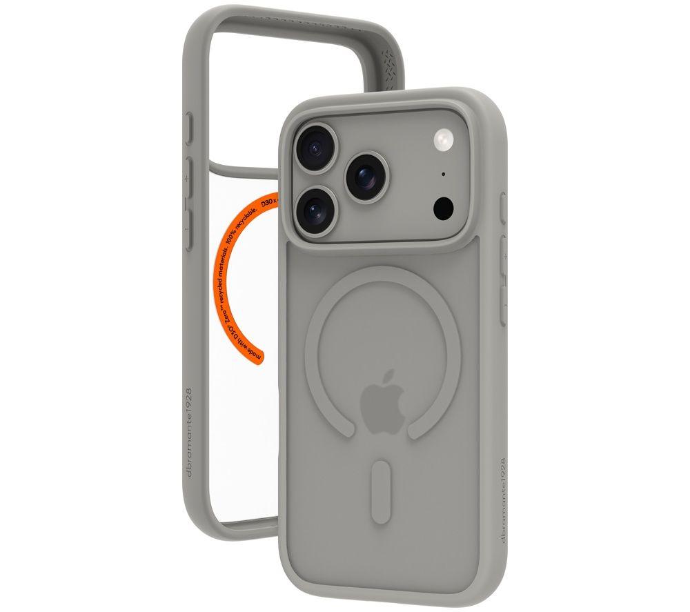 D BRAMANTE Grenen Ultra D3O MS iPhone 18 Pro/17 Pro Case - River Stone image number 3 of 12
