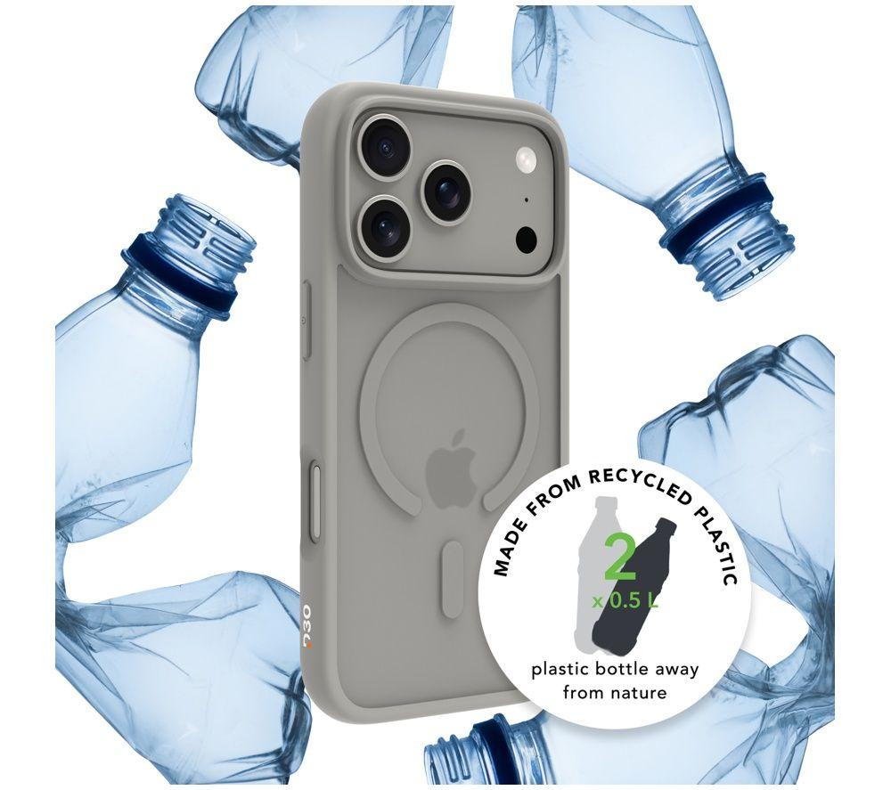 D BRAMANTE Grenen Ultra D3O MS iPhone 18 Pro/17 Pro Case - River Stone image number 4 of 12