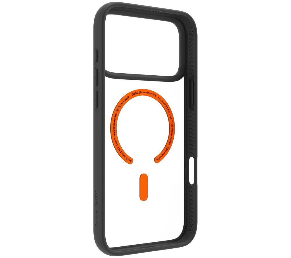 D BRAMANTE Grenen Ultra D3O MS iPhone 18 Pro Max/17 Pro Max Case - Black image number 9 of 13