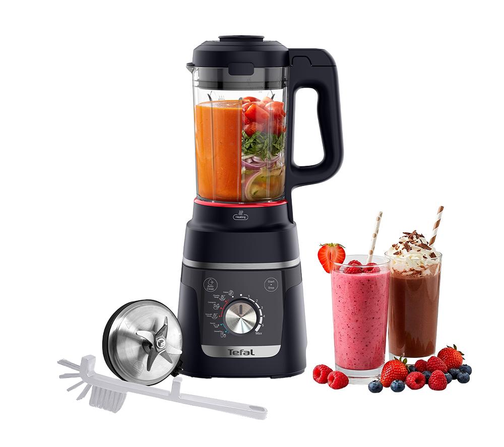 TEFAL BlendForce Cook BL5758G0 Glass Blender - Black