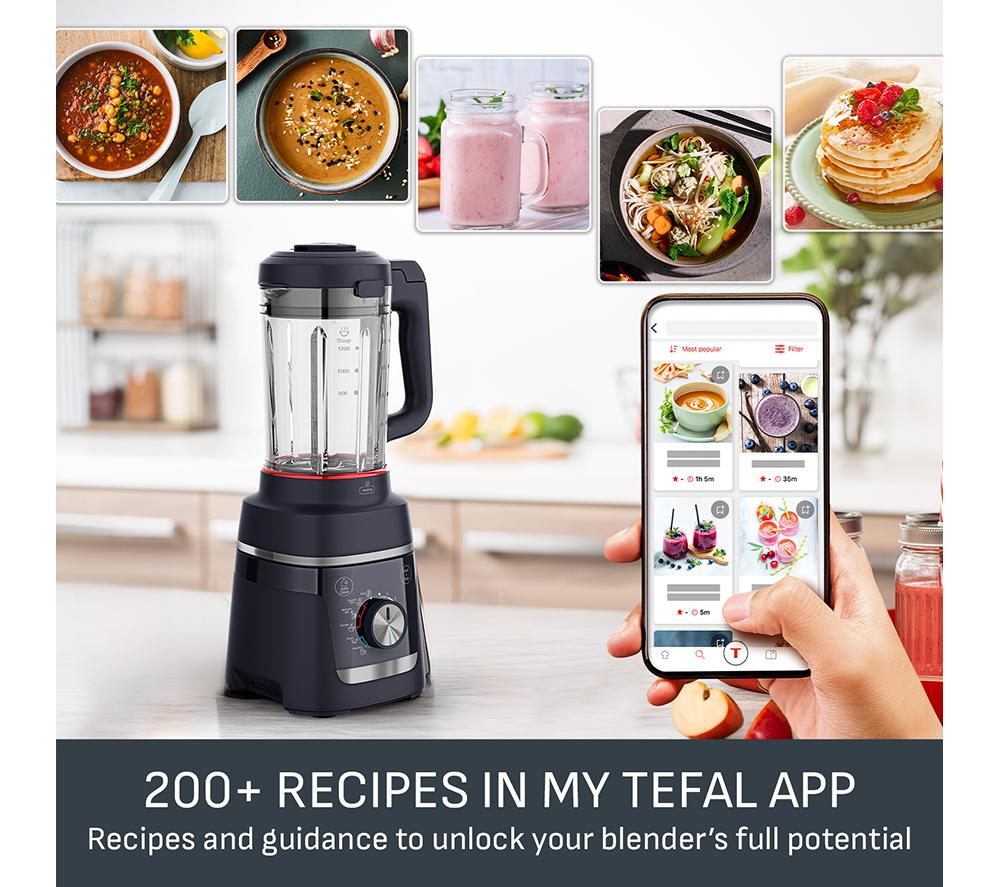 TEFAL BlendForce Cook BL5758G0 Glass Blender - Black image number 8 of 10