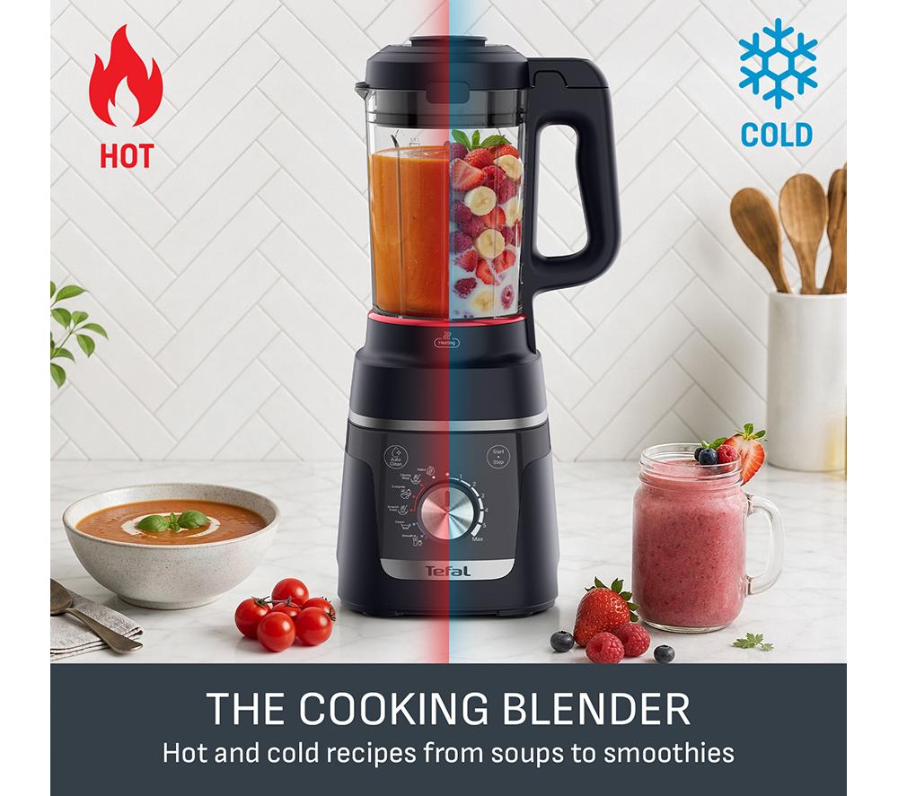 TEFAL BlendForce Cook BL5758G0 Glass Blender - Black image number 10 of 10
