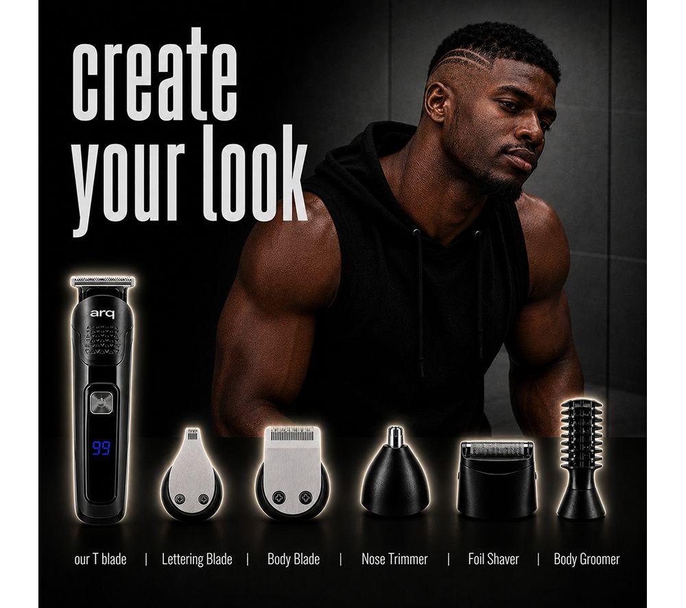 ARQ ARQMG01 Wet & Dry Multi Grooming Trimmer - Black image number 7 of 10