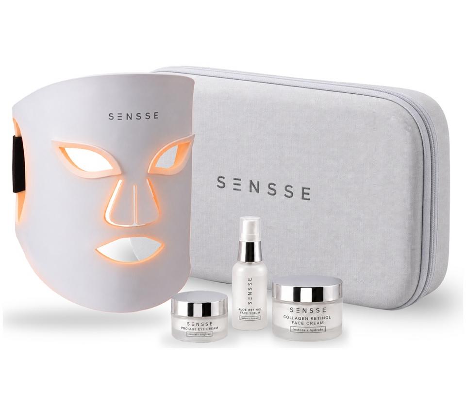 SENSSE SNSETEGS02M Timeless LED Face Mask Gift Set - Grey