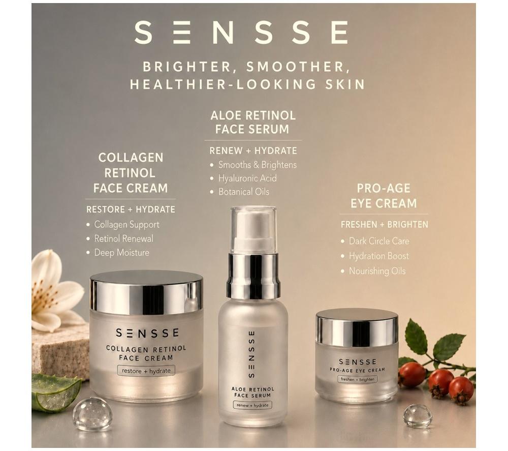 SENSSE SNSETEGS02M Timeless LED Face Mask Gift Set - Grey image number 7 of 9