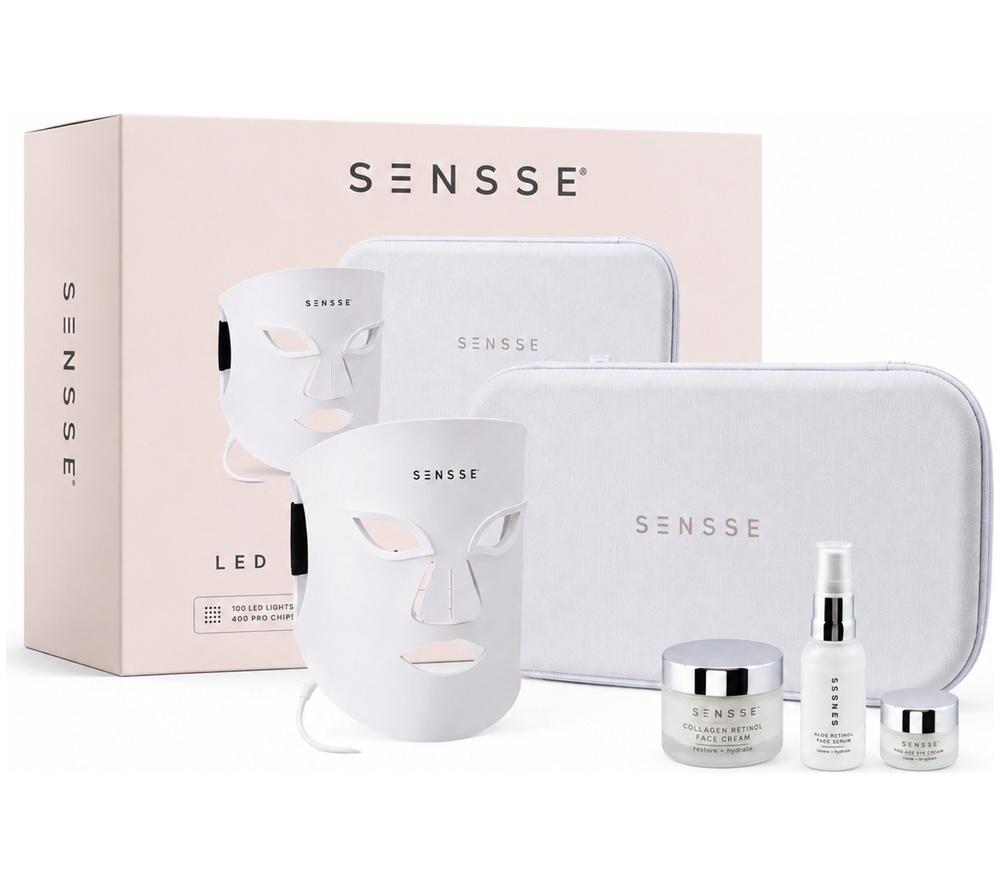 SENSSE SNSETEGS02M Timeless LED Face Mask Gift Set - Grey image number 9 of 9