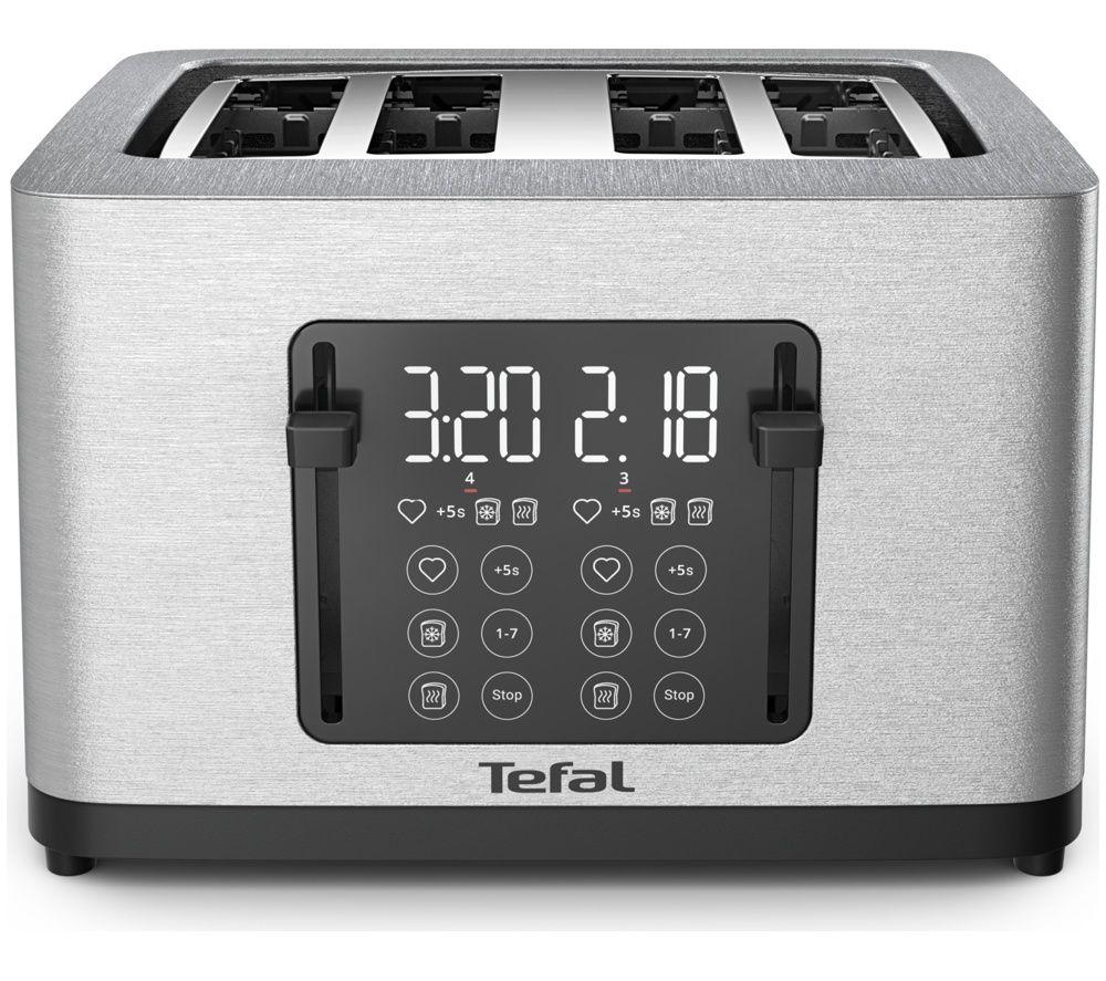 TEFAL Selection TF650DG0 4-Slice Toaster - Silver