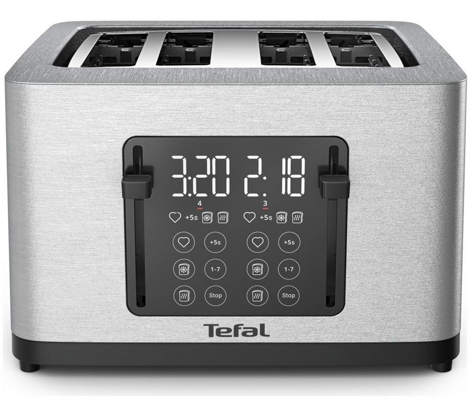 TEFAL Selection TF650DG0 4-Slice Toaster - Silver