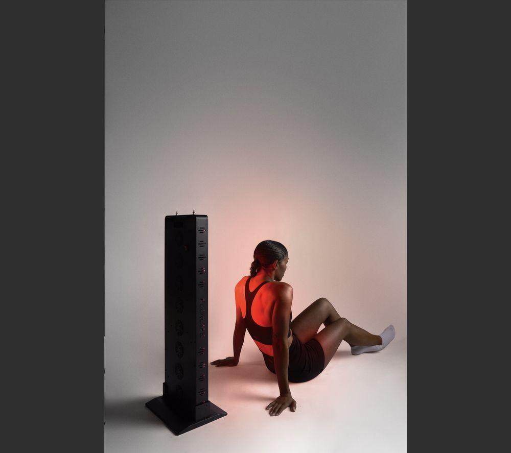 FLOWLIFE Flowlight 1500 Seven Waves Red Light Therapy Panel - Black image number 3 of 4