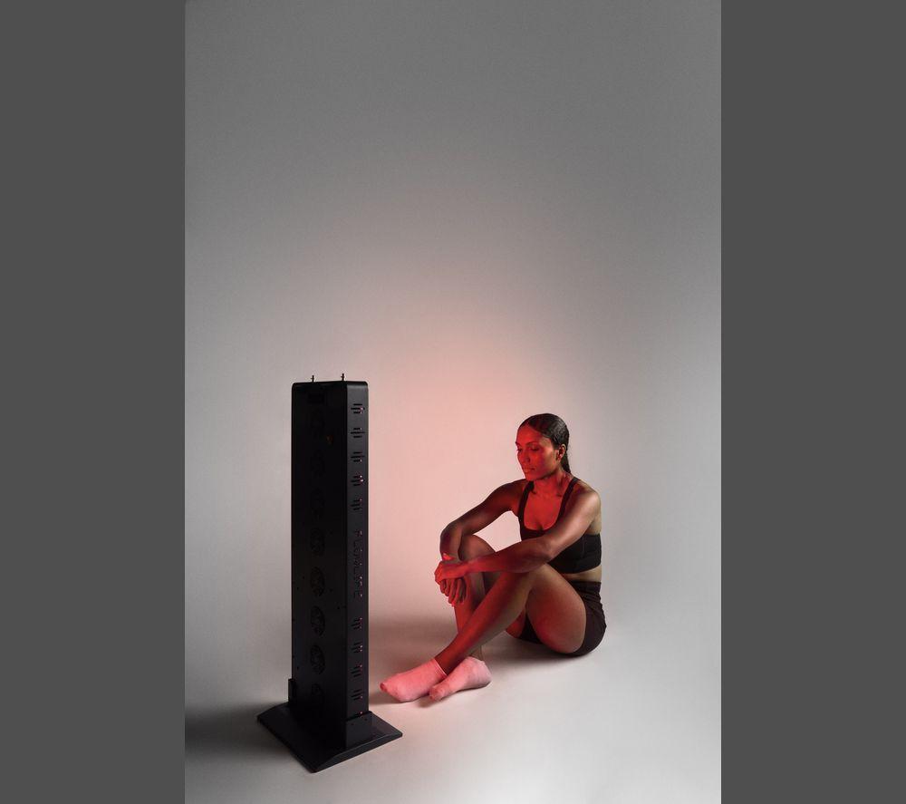 FLOWLIFE Flowlight 1500 Seven Waves Red Light Therapy Panel - Black image number 4 of 4