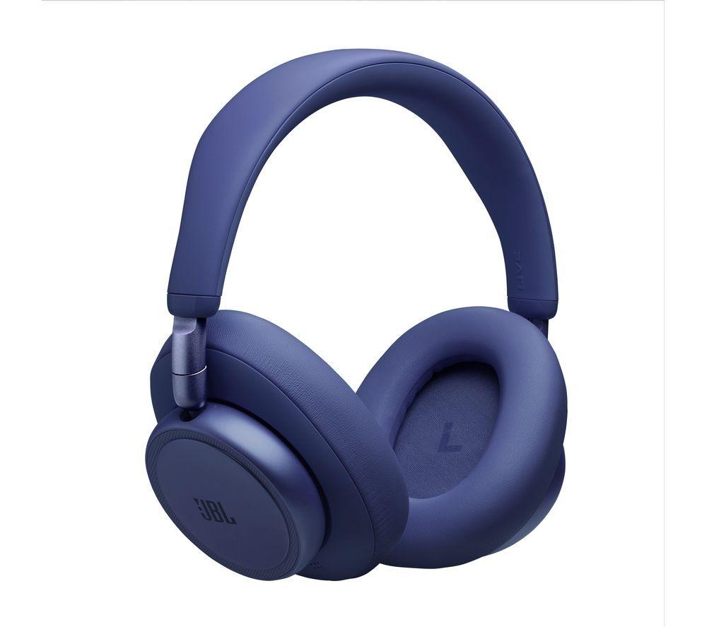 JBL Live 780NC Wireless Bluetooth Noise-Cancelling Headphones - Blue image number 4 of 8