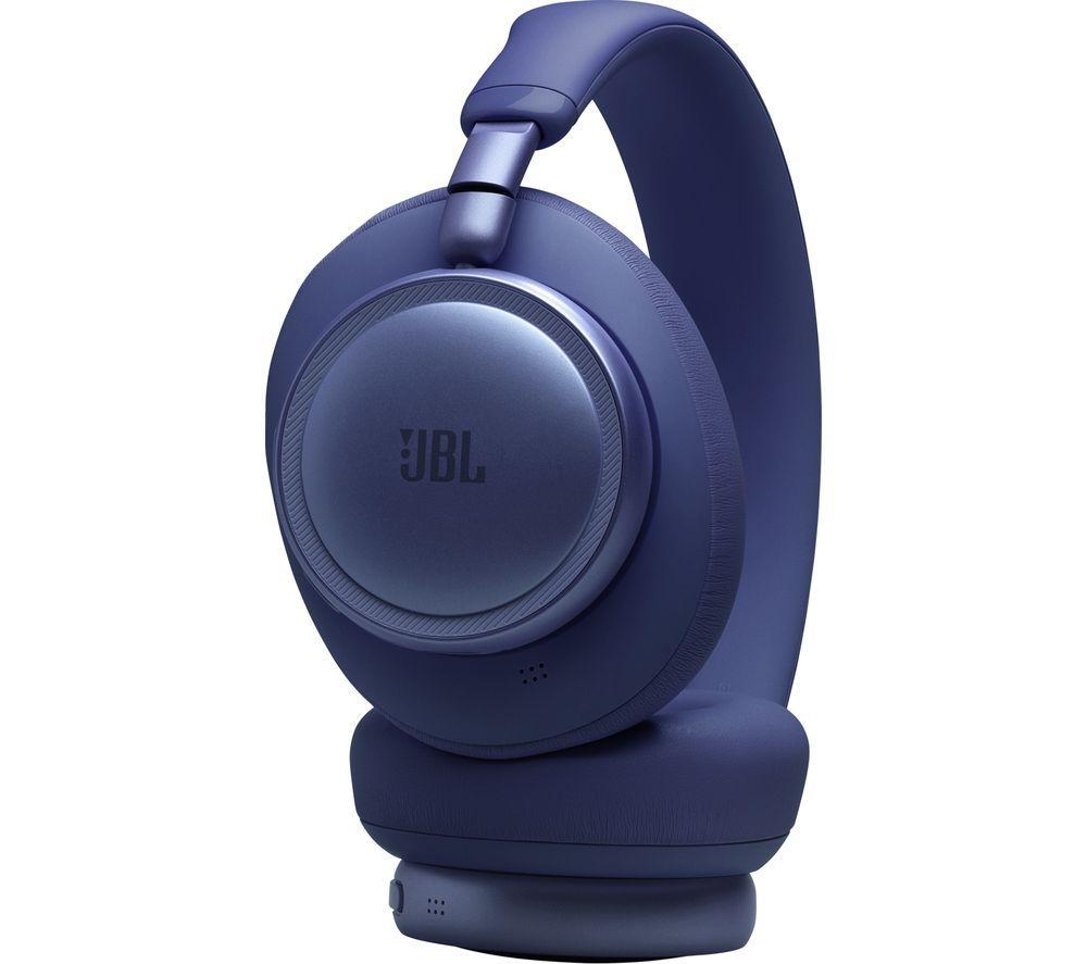 JBL Live 780NC Wireless Bluetooth Noise-Cancelling Headphones - Blue image number 6 of 8