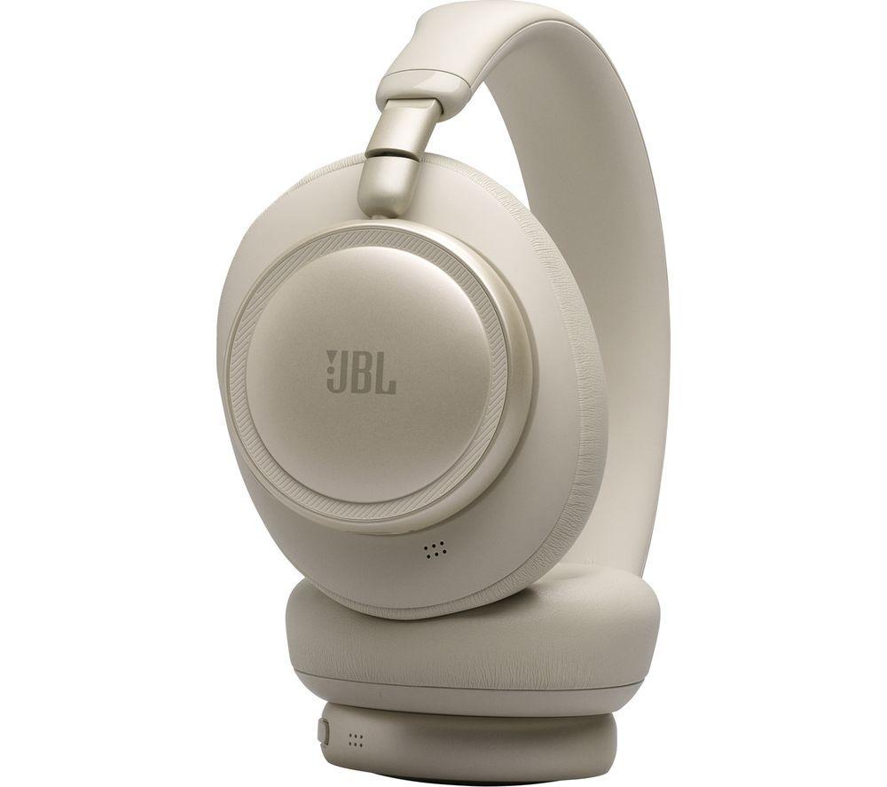 JBL Live 780NC Wireless Bluetooth Noise-Cancelling Headphones - Champagne image number 8 of 9