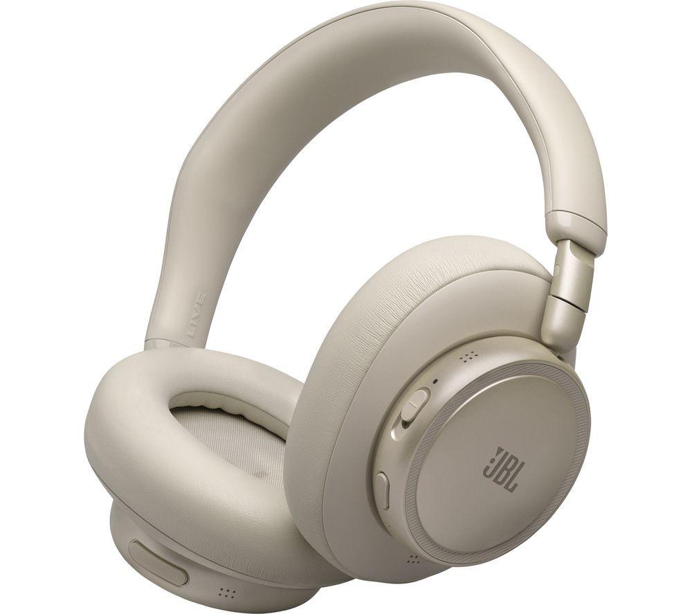 JBL Live 780NC Wireless Bluetooth Noise-Cancelling Headphones - Champagne image number 9 of 9