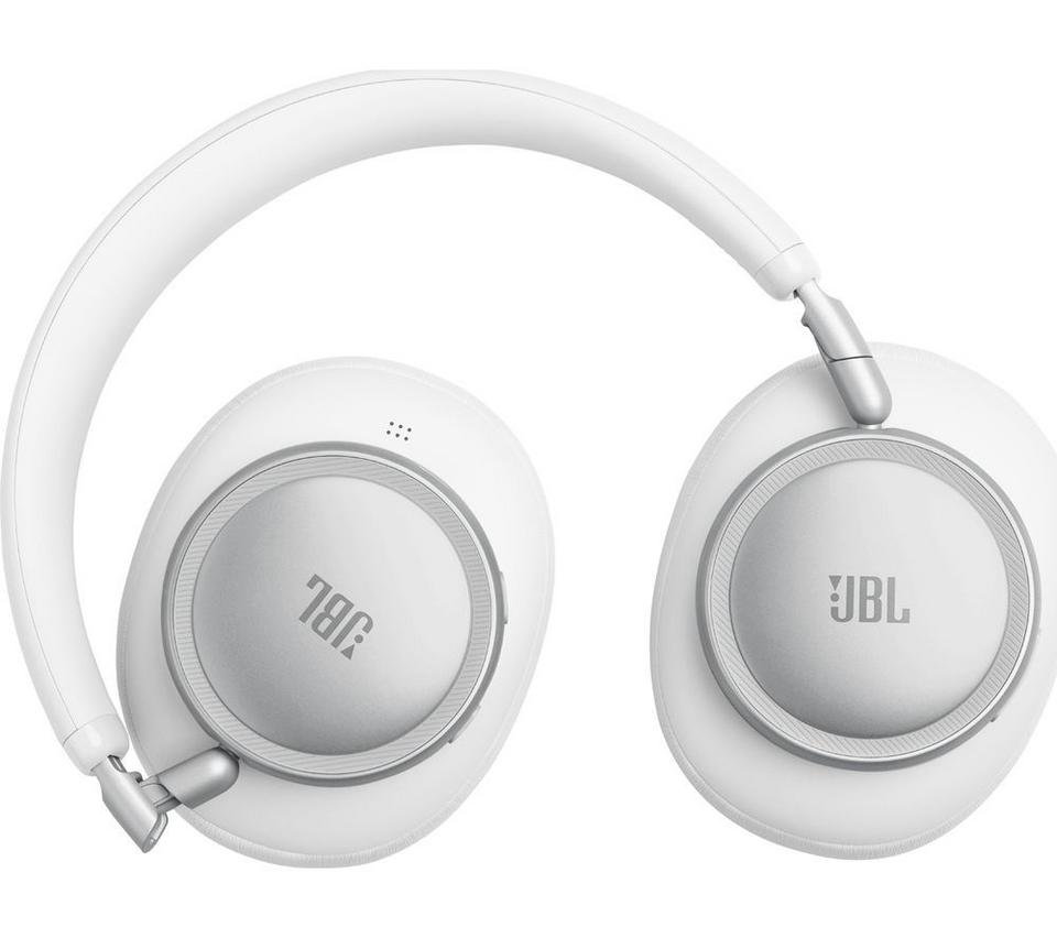 JBL Live 780NC Wireless Bluetooth Noise-Cancelling Headphones - White