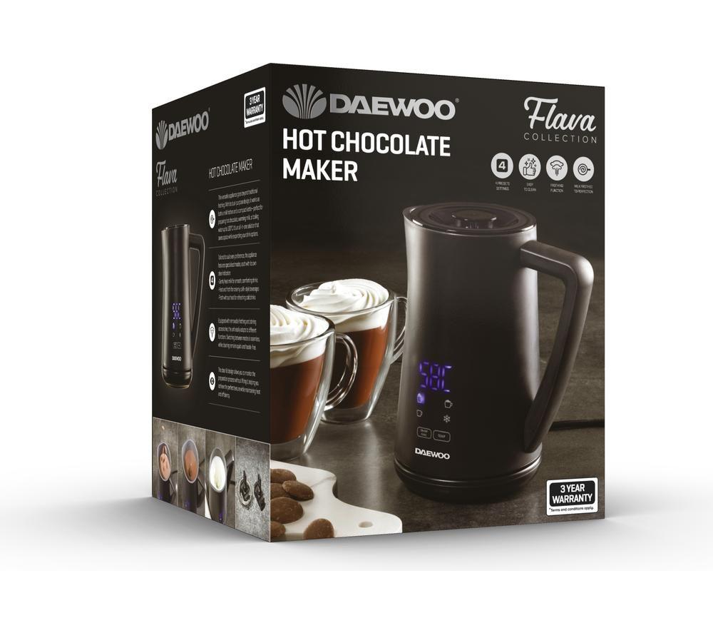 DAEWOO Flava Collection SDA2990GE Hot Chocolate Maker - Black image number 6 of 6