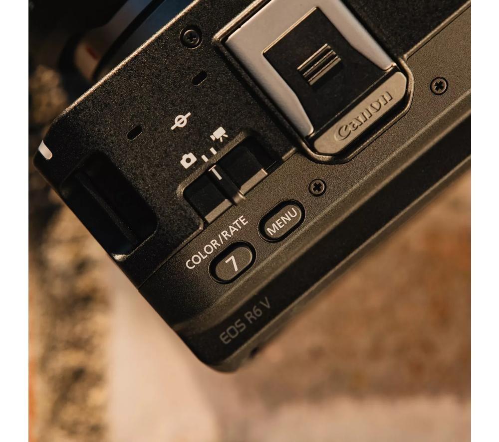 CANON EOS R6 V Mirrorless Camera - Body Only image number 13 of 16