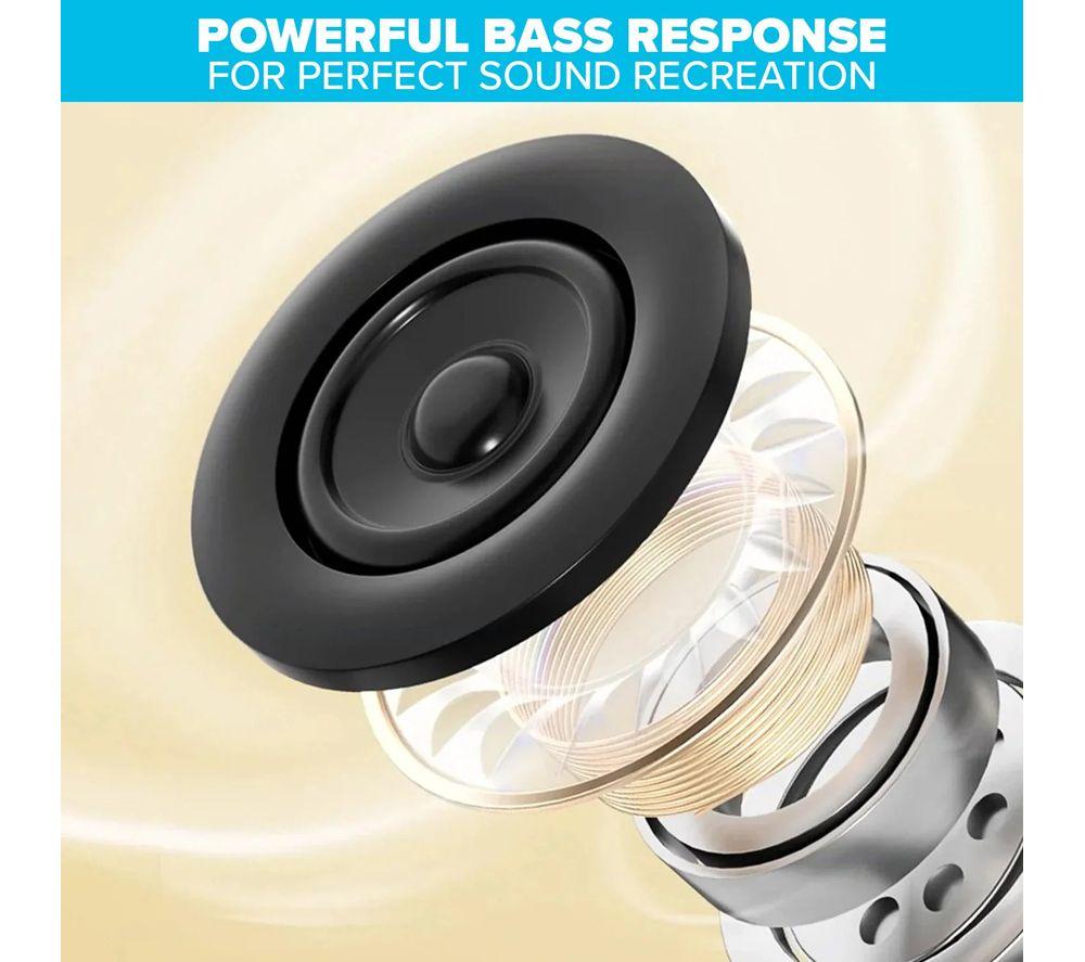 MAPLIN Classic X22PRO Wireless Noise Cancelling Headphones - Black image number 6 of 8