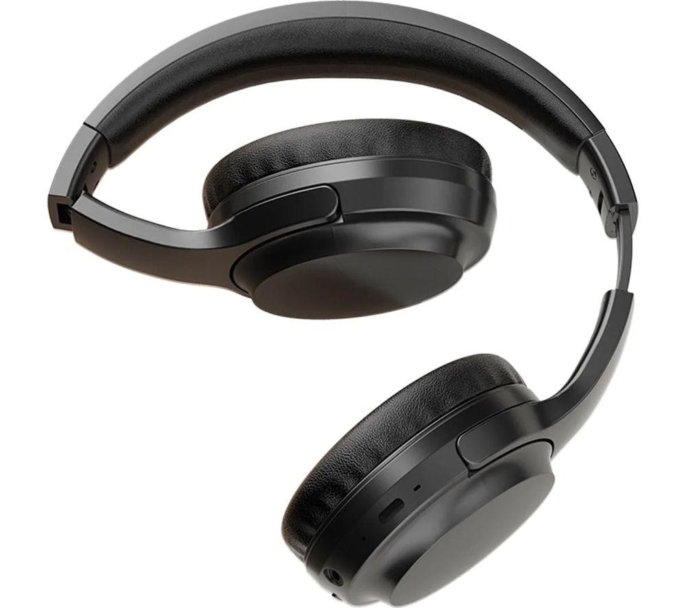 MAPLIN Classic X22PRO Wireless Noise Cancelling Headphones - Black image number 8 of 8