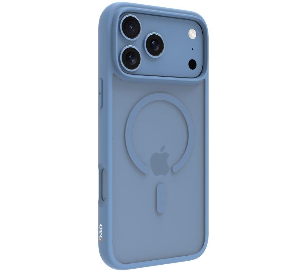D BRAMANTE Grenen Ultra D3O MS iPhone 18 Pro Max / 17 Pro Max Case - Clear & Blue image number 9 of 16