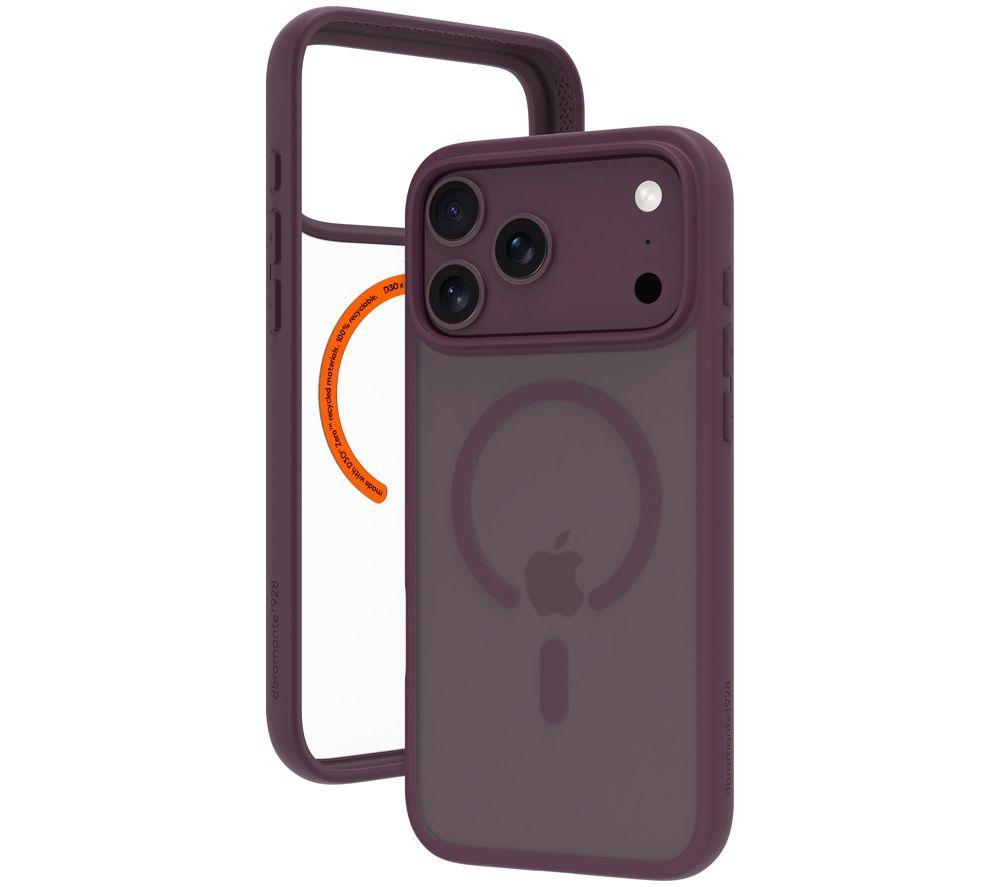 D BRAMANTE Grenen Ultra D3O MS iPhone 18 Pro Max/17 Pro Max Case - Burgundy image number 2 of 12