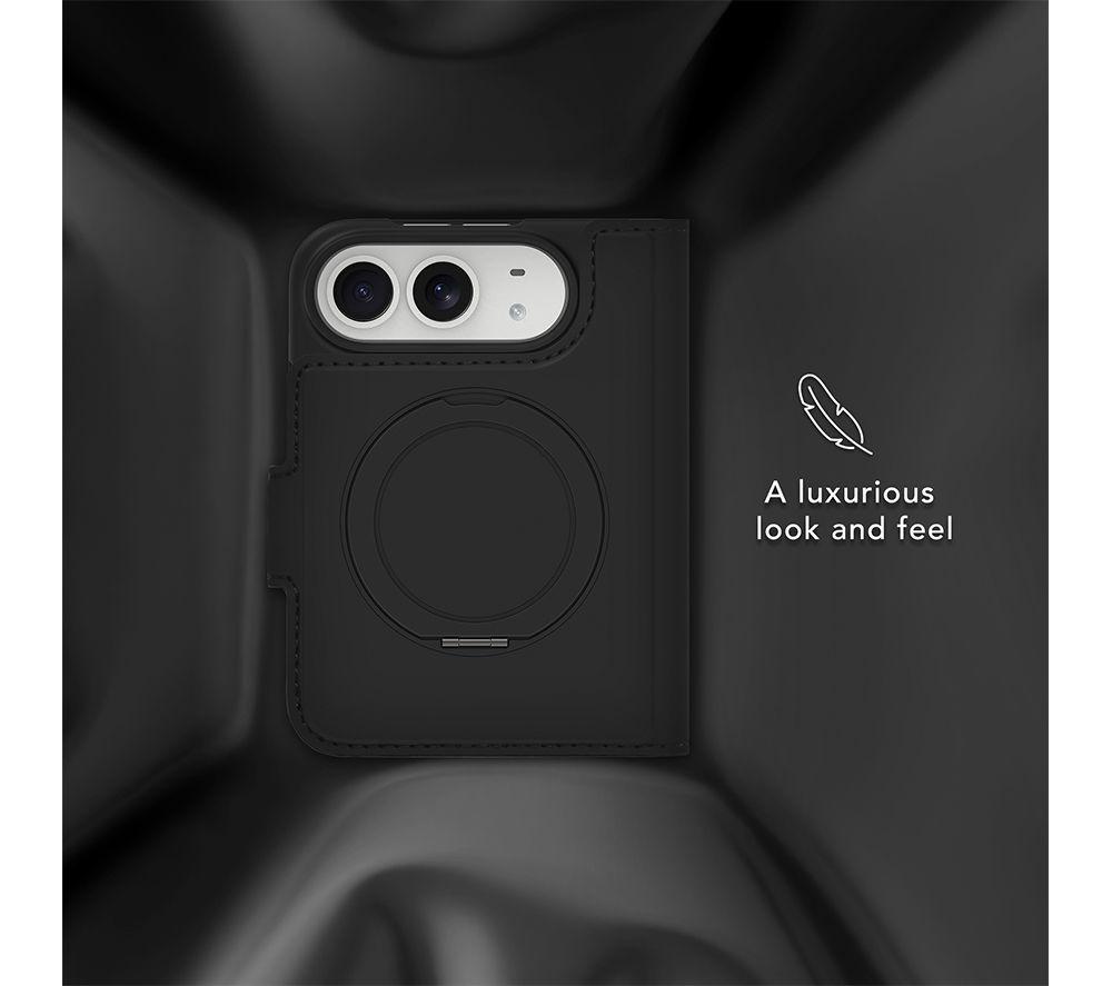 D BRAMANTE Copenhagen MS Kick ICON iPhone Duo Folio Case - Midnight image number 2 of 27