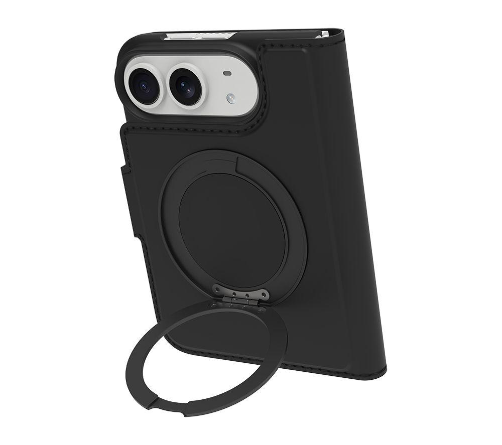 D BRAMANTE Copenhagen MS Kick ICON iPhone Duo Folio Case - Midnight image number 18 of 27