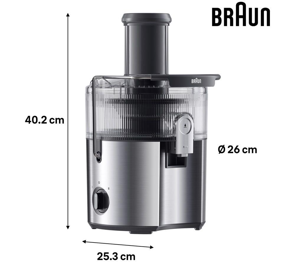 BRAUN Multijuice 7 SJ7000 Tabletop Juicer - Silver image number 3 of 5