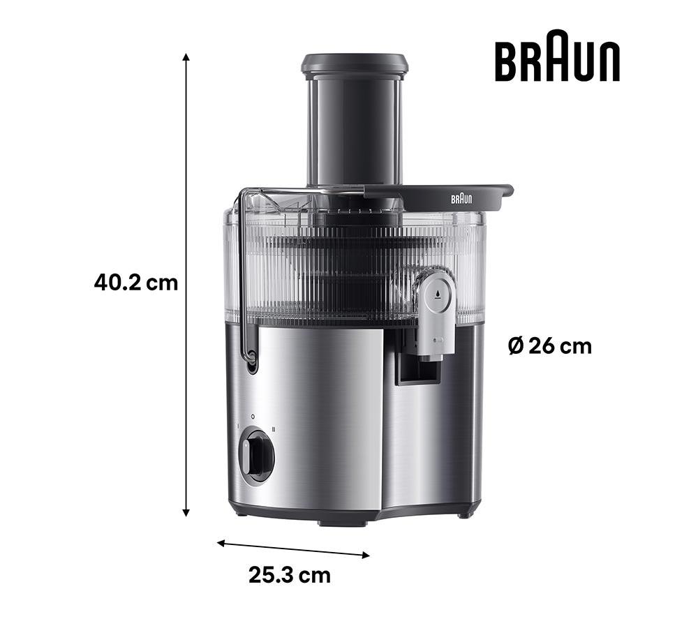 BRAUN Multijuice 7 SJ7000 Tabletop Juicer - Silver image number 8 of 8