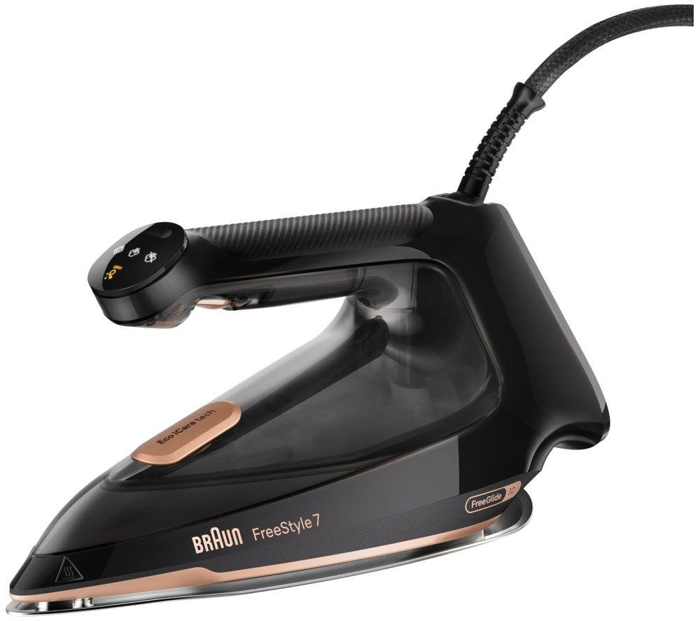 Braun Freestyle 7 Fi7276bk Steam Iron - Black, Black
