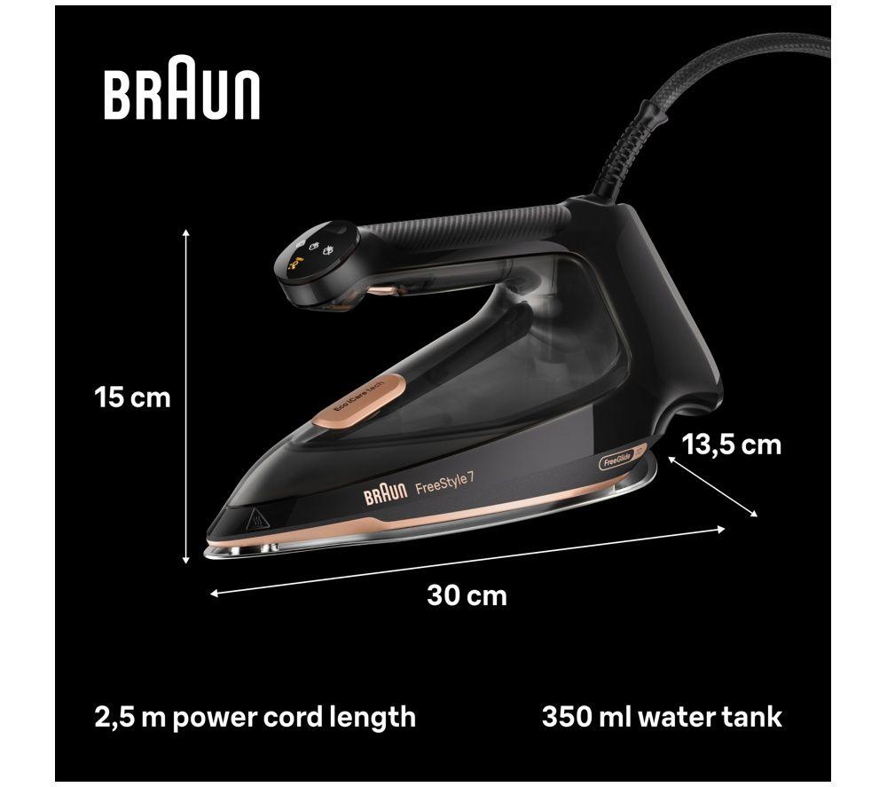 BRAUN FreeStyle 7 FI7276BK Steam Iron - Black image number 5 of 5