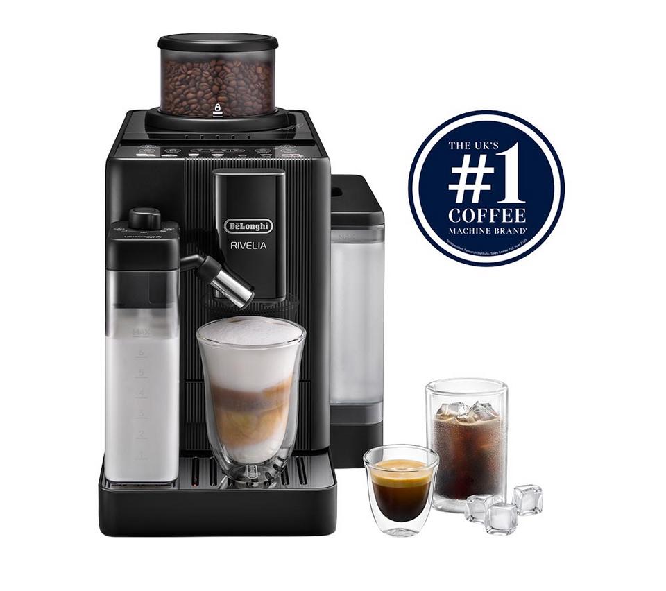 DELONGHI Rivelia Start EXAM420.55BXL Automatic Bean to Cup Coffee Machine - Black