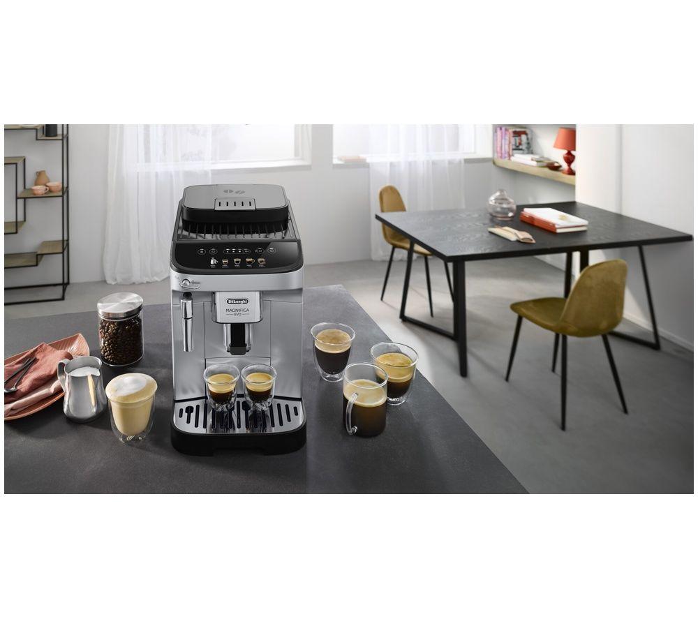 DELONGHI Magnifica Evo ECAM290.31.SB Bean to Cup Coffee Machine - Silver & Black image number 4 of 5