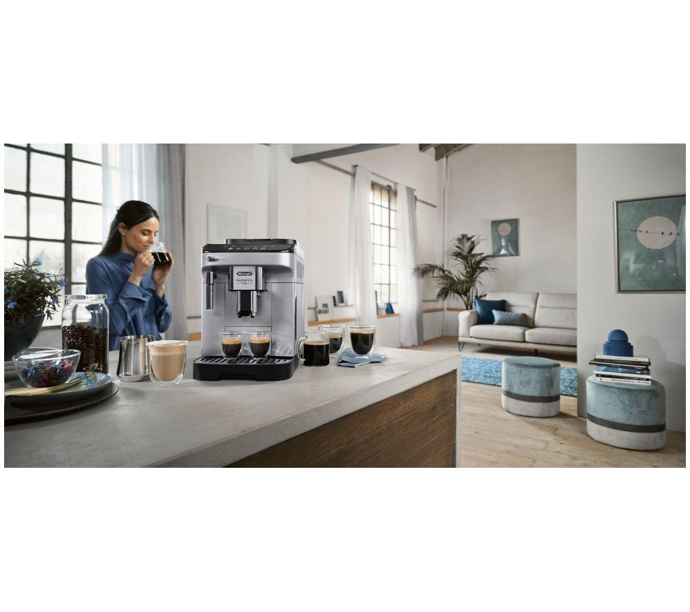 DELONGHI Magnifica Evo ECAM290.31.SB Bean to Cup Coffee Machine - Silver & Black image number 5 of 5