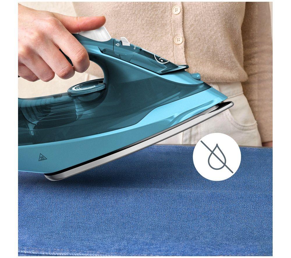 TEFAL Express Steam FV2870G0 Steam Iron - Teal image number 3 of 5